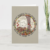 感謝と幸いに満ちて シーズンカード (正面)