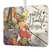 感謝と幸せの秋のひょうたん カーエアーフレッシュナー (左)