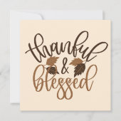 感謝と幸せ カード (正面)