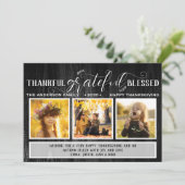 感謝と幸福の写真 感謝祭の休日 シーズンカード (スタンド正面)