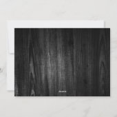 感謝と幸福の写真 感謝祭の休暇 シーズンカード (裏面)