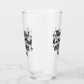 感謝と感謝と感謝賛美のきらめく贈 タンブラーグラス (左)