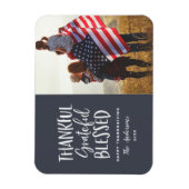 感謝と感謝と感謝賛美の写真 マグネット