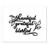 感謝と感謝と賛美、 |クラフトスタンパー ラバースタンプ (インプリント)