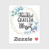 感謝と感謝と賛美 シール (シート)