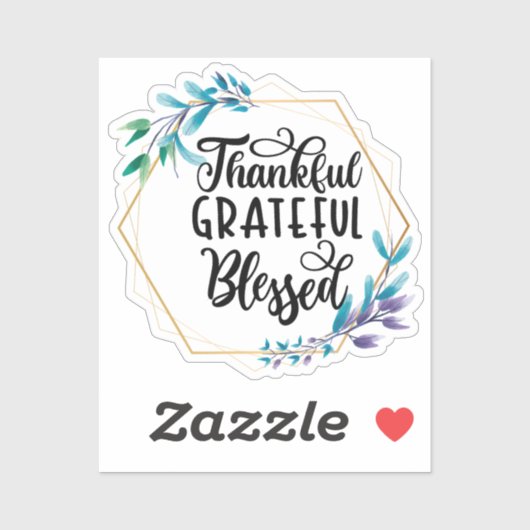 感謝と感謝と賛美 シール (シート)