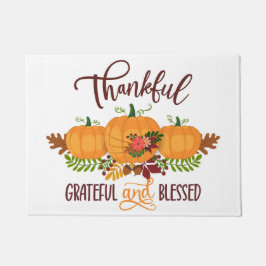 感謝と感謝と賛美 ドアマット