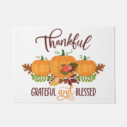 感謝と感謝と賛美 ドアマット (正面)