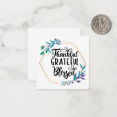 感謝と感謝と賛美 ノートカード (正面/裏面インサイチュ)