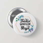 感謝と感謝と賛美 缶バッジ (正面&裏面)