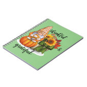 感謝と感謝のスパイラルフォトノートブック ノートブック (左側)