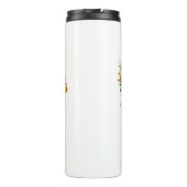 感謝と感謝の名前モノグラム | タンブラー (裏面)