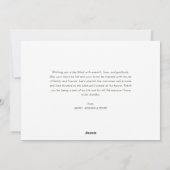 感謝と感謝の感謝の気持ち シーズンカード (裏面)