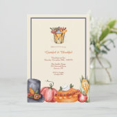 感謝と感謝の感謝祭 招待状 (スタンド正面)