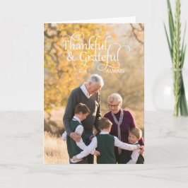 感謝と感謝の気持ちを常に感謝の写真 シーズンカード