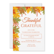 感謝と感謝の紅葉感謝祭