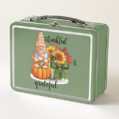 感謝と感謝の金属弁当箱 メタルランチボックス (正面)