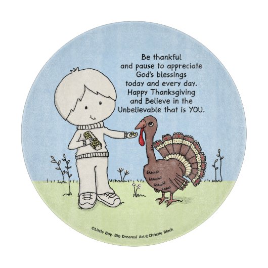 感謝と感謝 カッティングボード (正面)