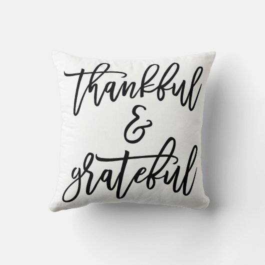 感謝と感謝 クッション (裏面)