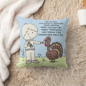 感謝と感謝 クッション (ブランケット)