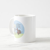 感謝と感謝 コーヒーマグカップ (正面左)