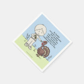 感謝と感謝 スタンダードカクテルナプキン (角)