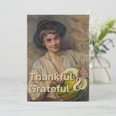 感謝と感謝 | パンプキイタリアンンを持つ少年 シーズンカード (スタンド正面)