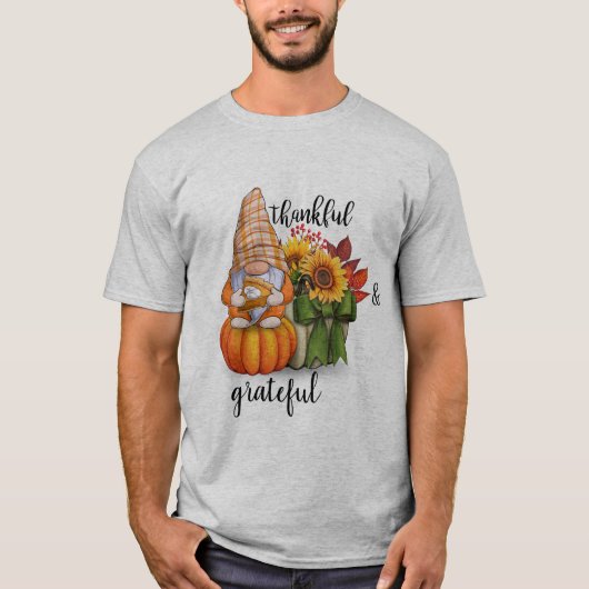感謝と感謝 Tシャツ (正面)