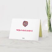 感謝と新しいホームカード カード (裏面)