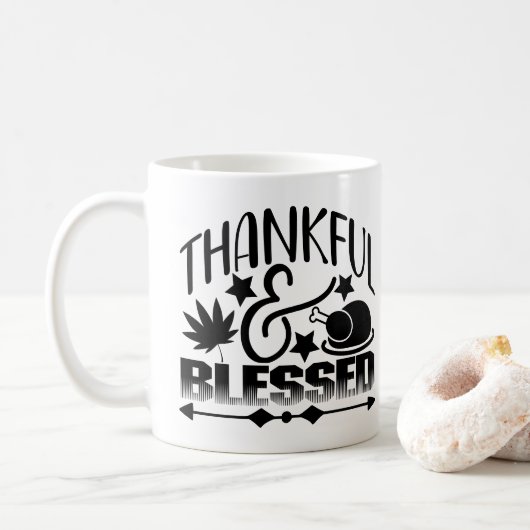 感謝と祝福 コーヒーマグカップ (ドーナツ)