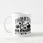 感謝と祝福 コーヒーマグカップ (左)