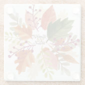 感謝と秋賛美のコースター ガラスコースター (裏面)