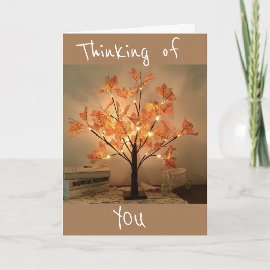 感謝と考えあなた**の** カード (正面)