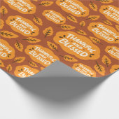 感謝と賛美秋オレンジ離れフェスティバルギフト ラッピングペーパー (角)