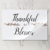 感謝と賛美紙ランチョンマット ペーパーパッド (折り畳み)