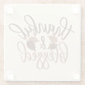 感謝と賛美 ガラスコースター (裏面)