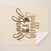 感謝と賛美 シェルパブランケット (正面(横))