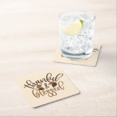 感謝と賛美 スクエアペーパーコースター (インサイチュ)