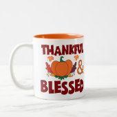 感謝と賛美 ツートーンマグカップ (左)