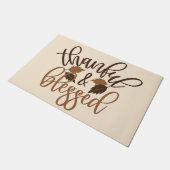 感謝と賛美 ドアマット (アングル)