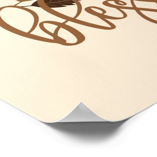 感謝と賛美 ポスター (角)