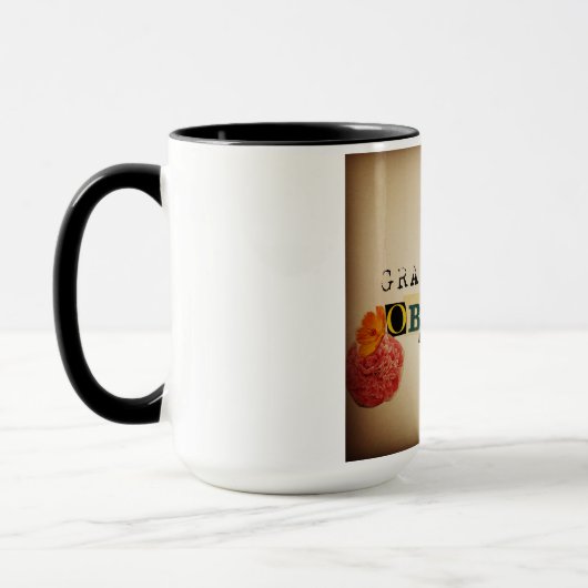 感謝に取り付けられたコーヒーマグ マグカップ (左)