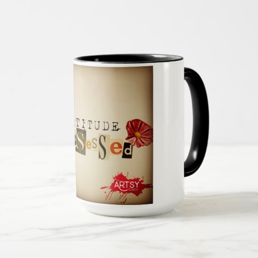 感謝に取り付けられたコーヒーマグ マグカップ (正面右)