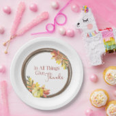 感謝に紙皿を与えて下さい ペーパープレート (パーティー)