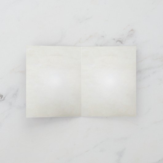 感謝のお気持ちを紫のハートの葉の木に込めて サンキューカード (内部)