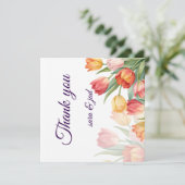 感謝のお花のカード サンキューカード (スタンド正面)