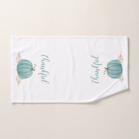 感謝のかぼちゃのハンドタオル ハンドタオル (ハンドタオル)