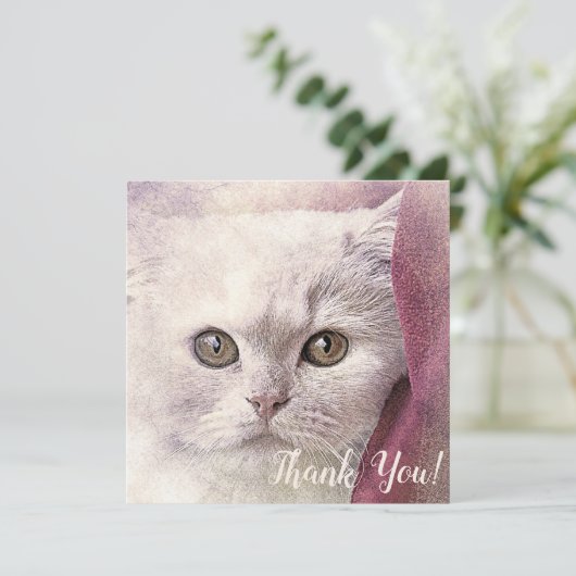 感謝のねこカード カード (スタンド正面)