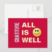 感謝のはがき ポストカード (正面/裏面)