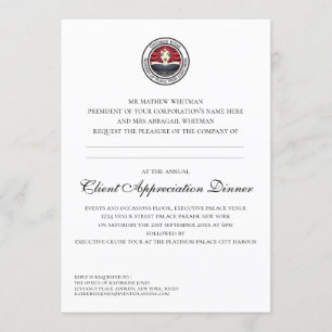 感謝のイベント 招待状